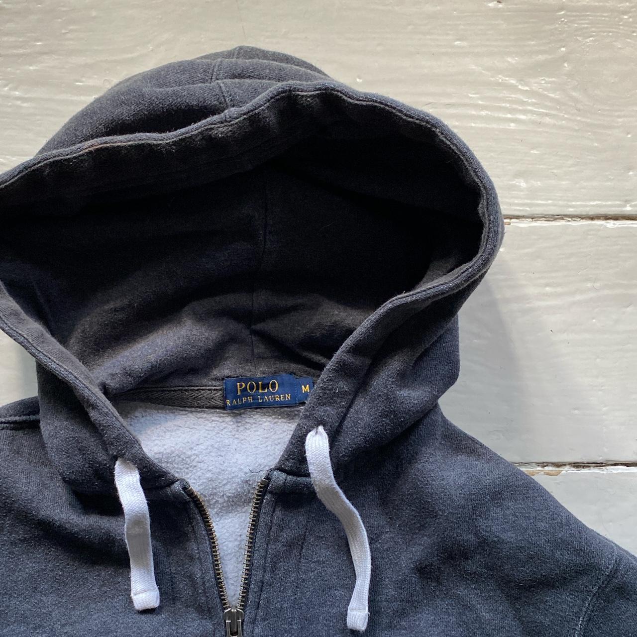 Ralph Lauren Polo Grey and Red Hoodie
