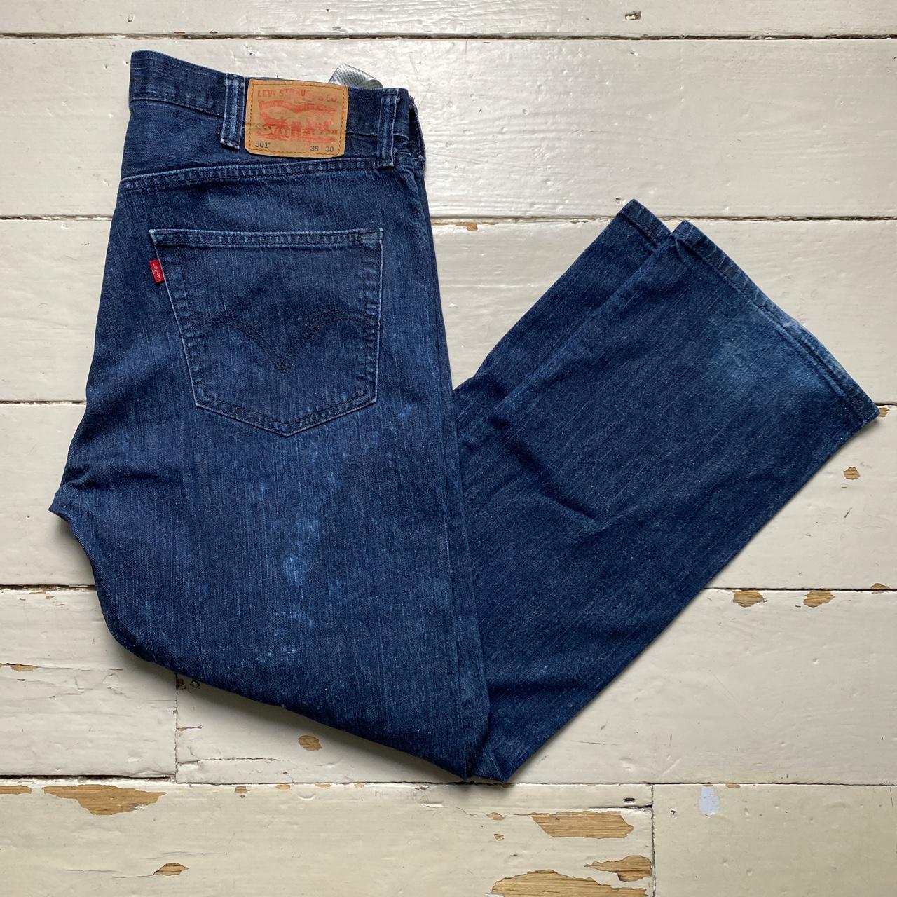 Levis 501 Baggy Navy Jeans