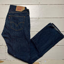 Levis 501 Vintage Navy Jeans