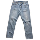 Levis 501 S Light Blue Distresed Jeans (31W)
