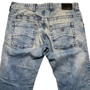 Armani J08 Vintage Light Blue Baggy Jeans (34W)