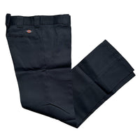 Dickies Black Slim Fit Work Pants Cargo Trousers (32W)