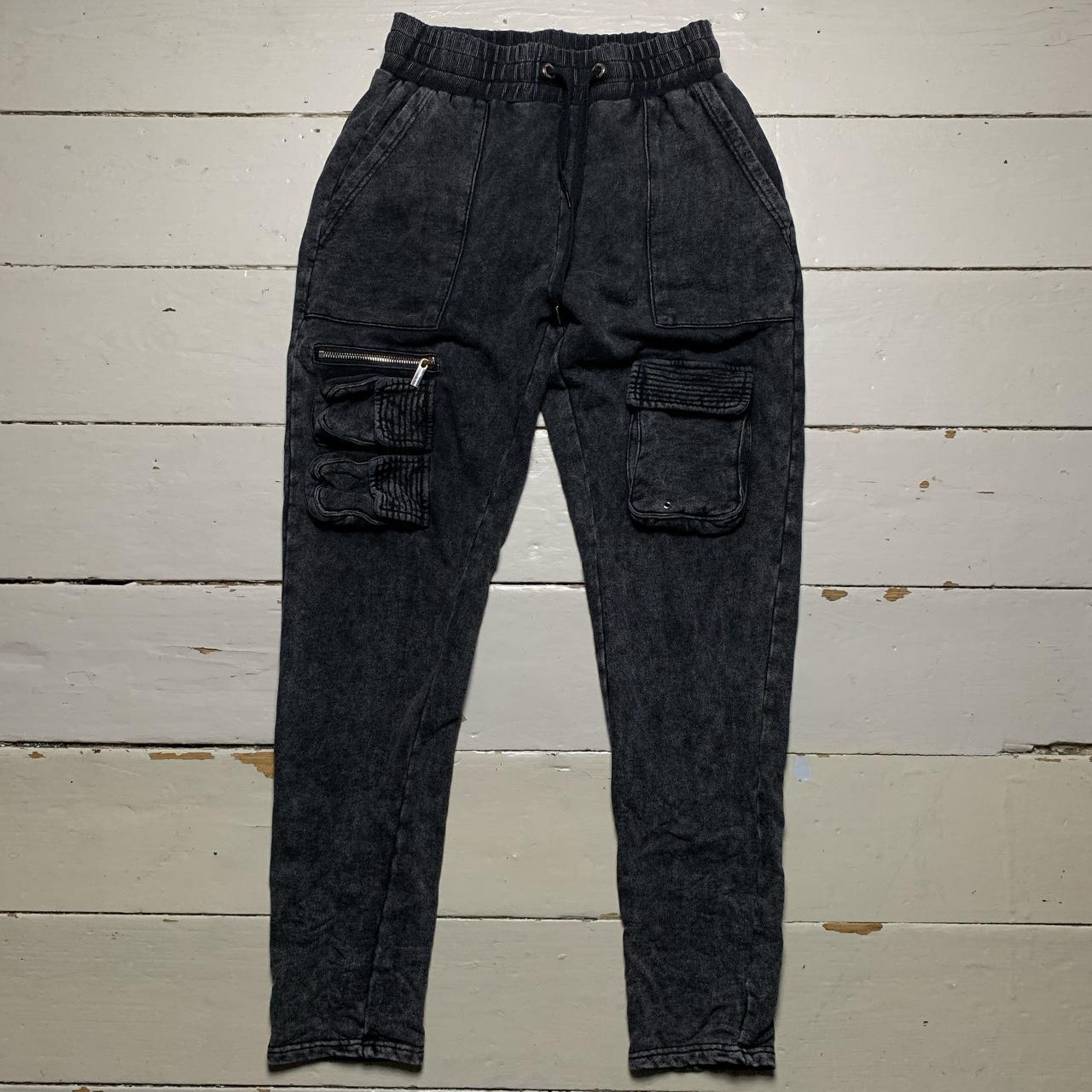 Maniere De Voir Cargo Pocket Joggers Grey