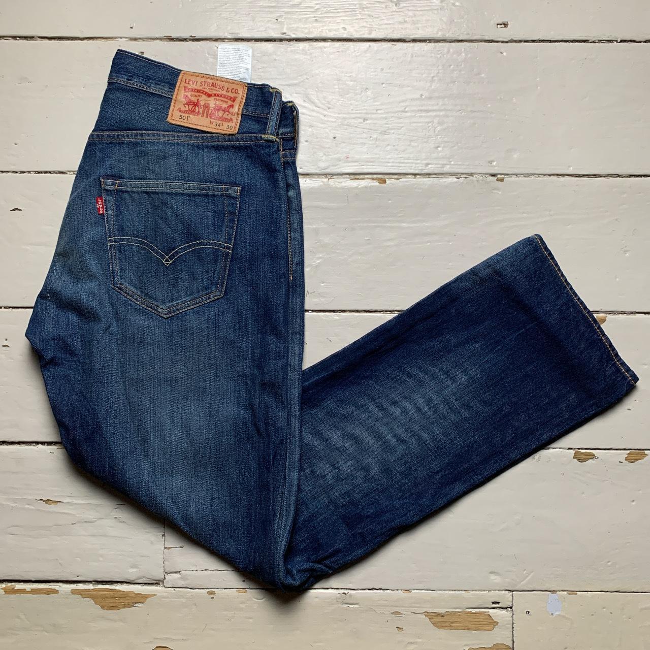 Levis 501 Navy Jeans