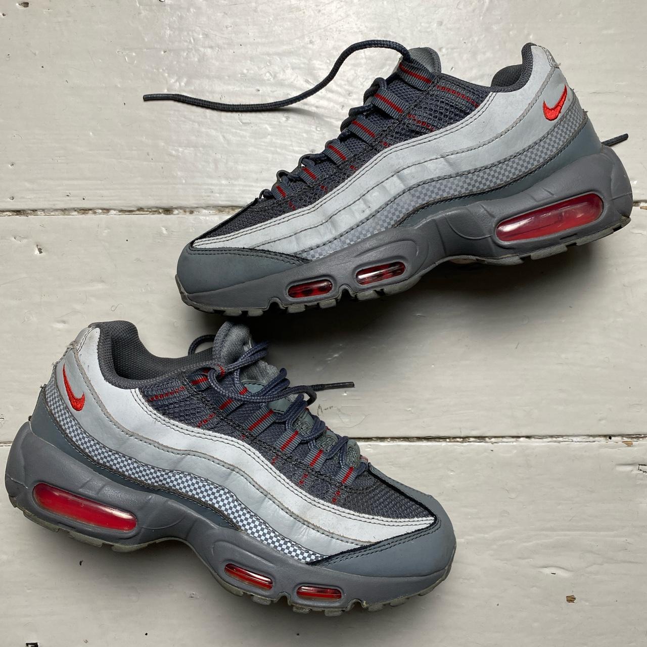 Nike Air Max 95 Smoke Grey and Red