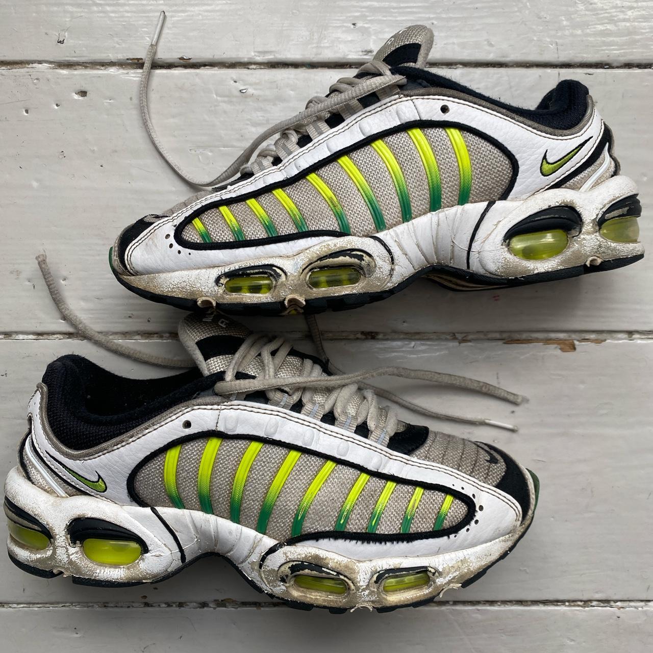 Nike Air Max Tailwind White Green and Black