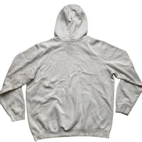 Nike Cream White and Black Swoosh Hoodie