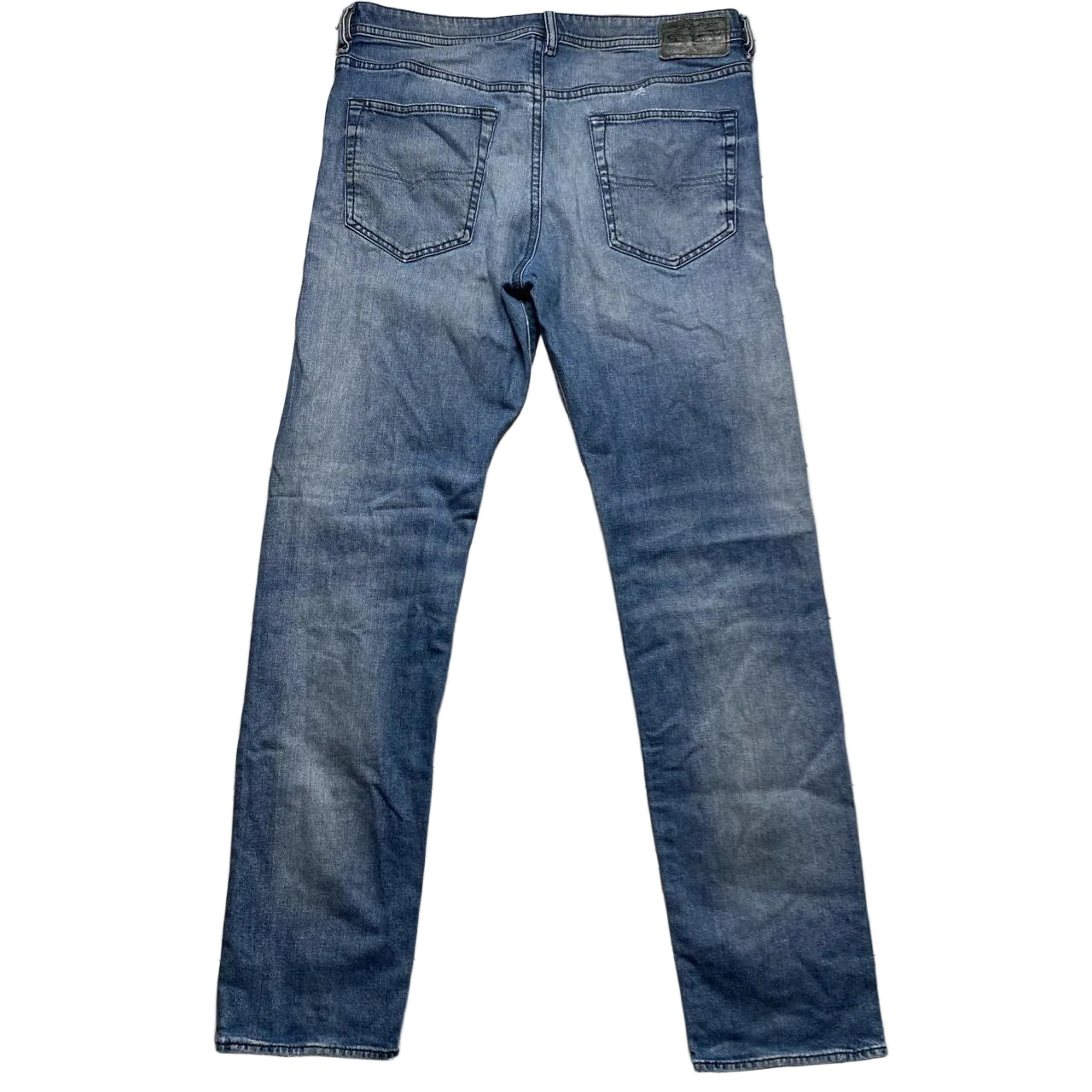 Diesel Buster Stonewashed Navy Jeans (34W)