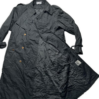 YSL Yves Saint Lauren Vintage 90’s Trench Coat Black (XL)