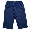 Reebok Navy and White Shell Tracksuit Bottom Shorts