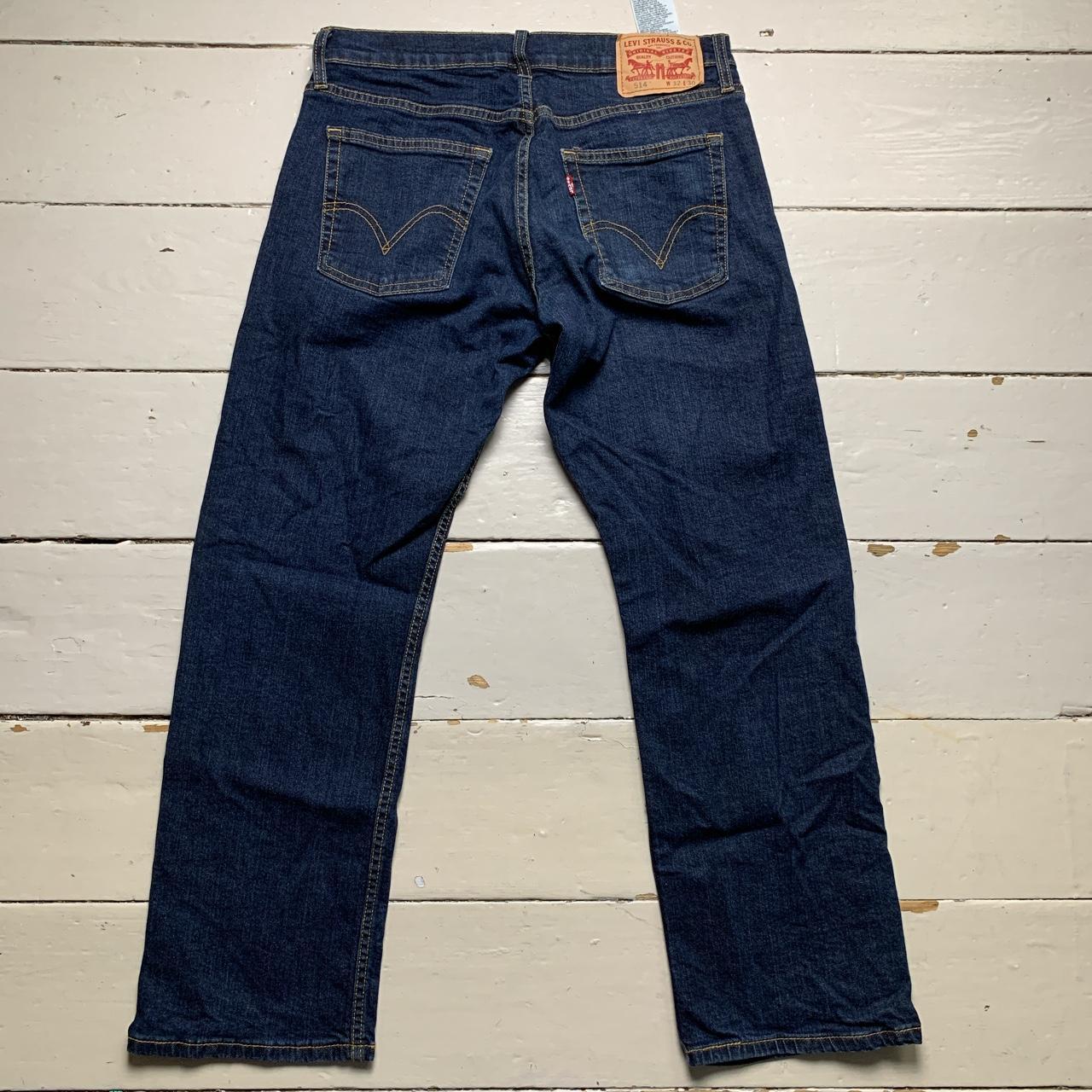 Levis 514 Navy Jeans