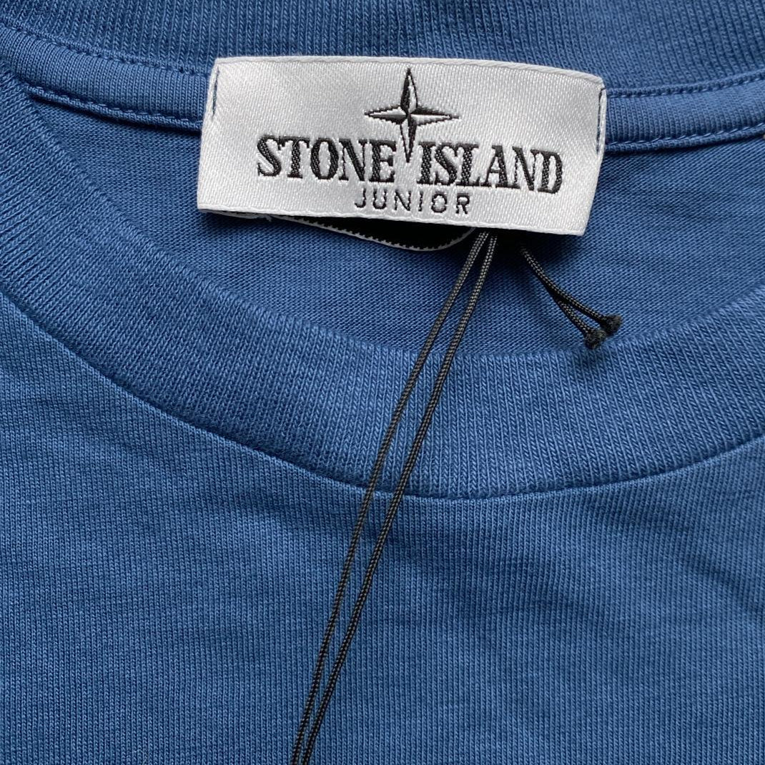 Stone Island Junior Blue T Shirt (8Y)