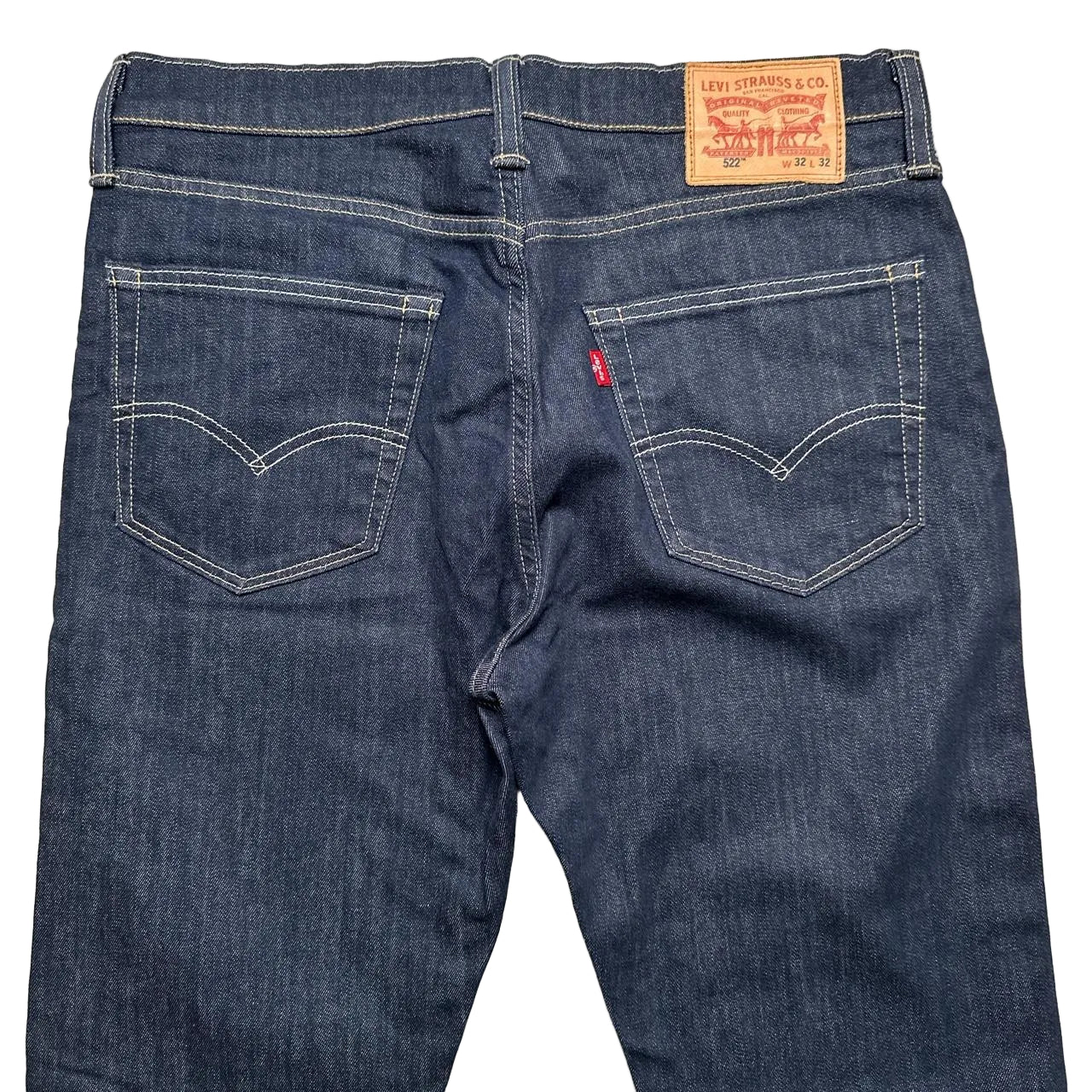 Levis 522 Navy Jeans (32W)
