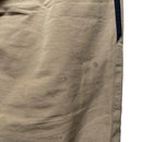Adidas Sand Brown and Black Stripe Shell Trackpant Bottoms (M)