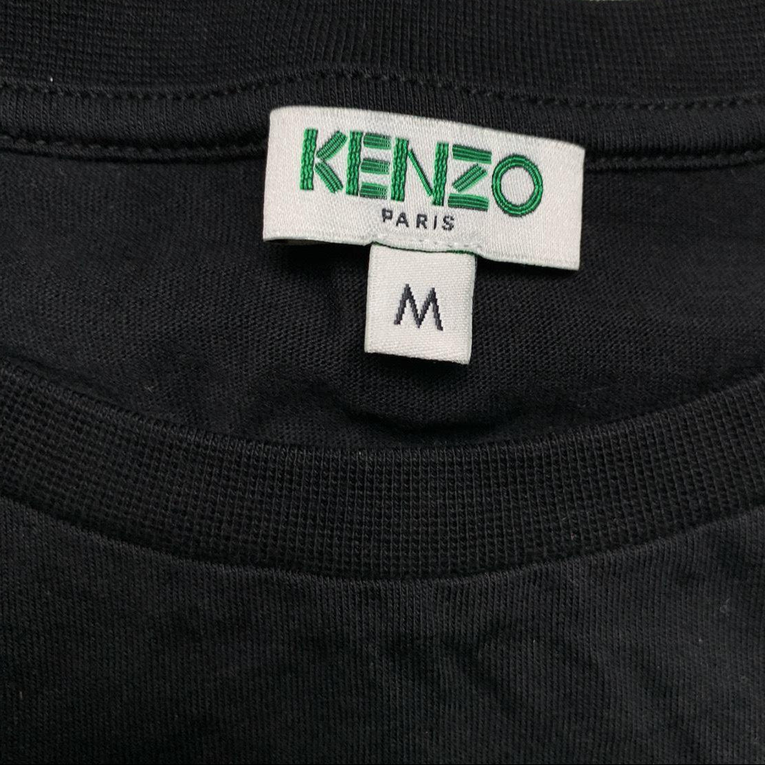 Kenzo Paris Black and White Fitted T Shirt