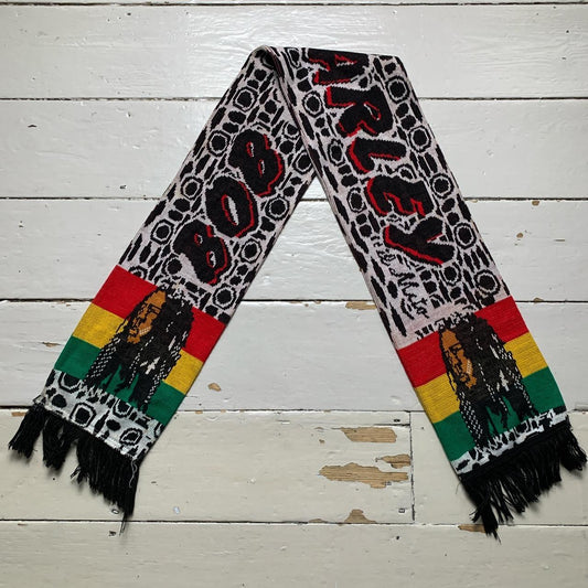 Bob Marley Rasta Scarf Black Red Yellow and Green