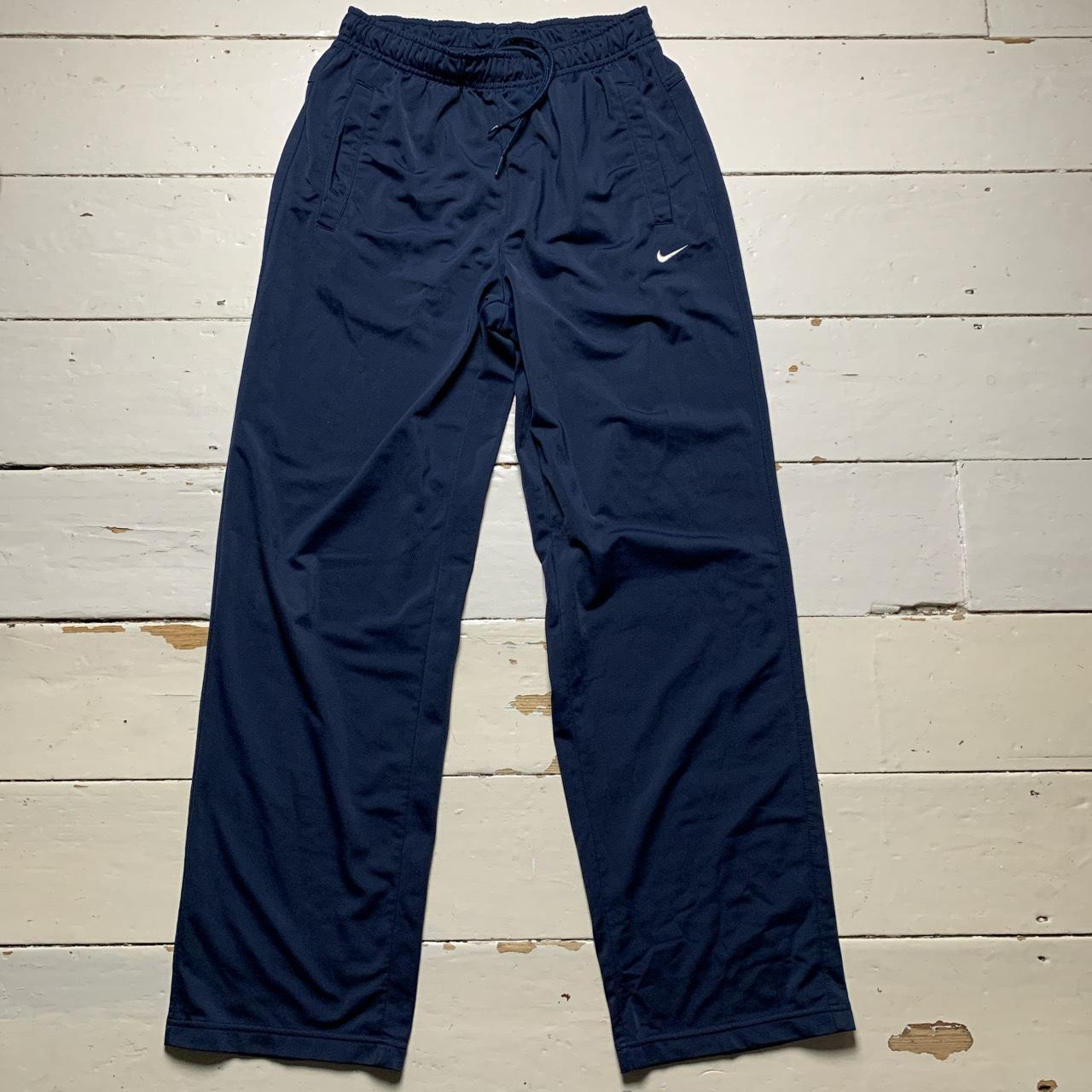 Nike Swoosh Navy and White Track Pant Joggers