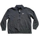 Nike Swoosh Grey and White Zip Jumper (XL)