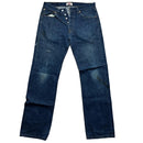 Levis 501 Vintage Navy Distressed Jeans (32W)