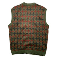 Burberrys Vintage Knit Cardigan Vest Gilet Jumper (XL)