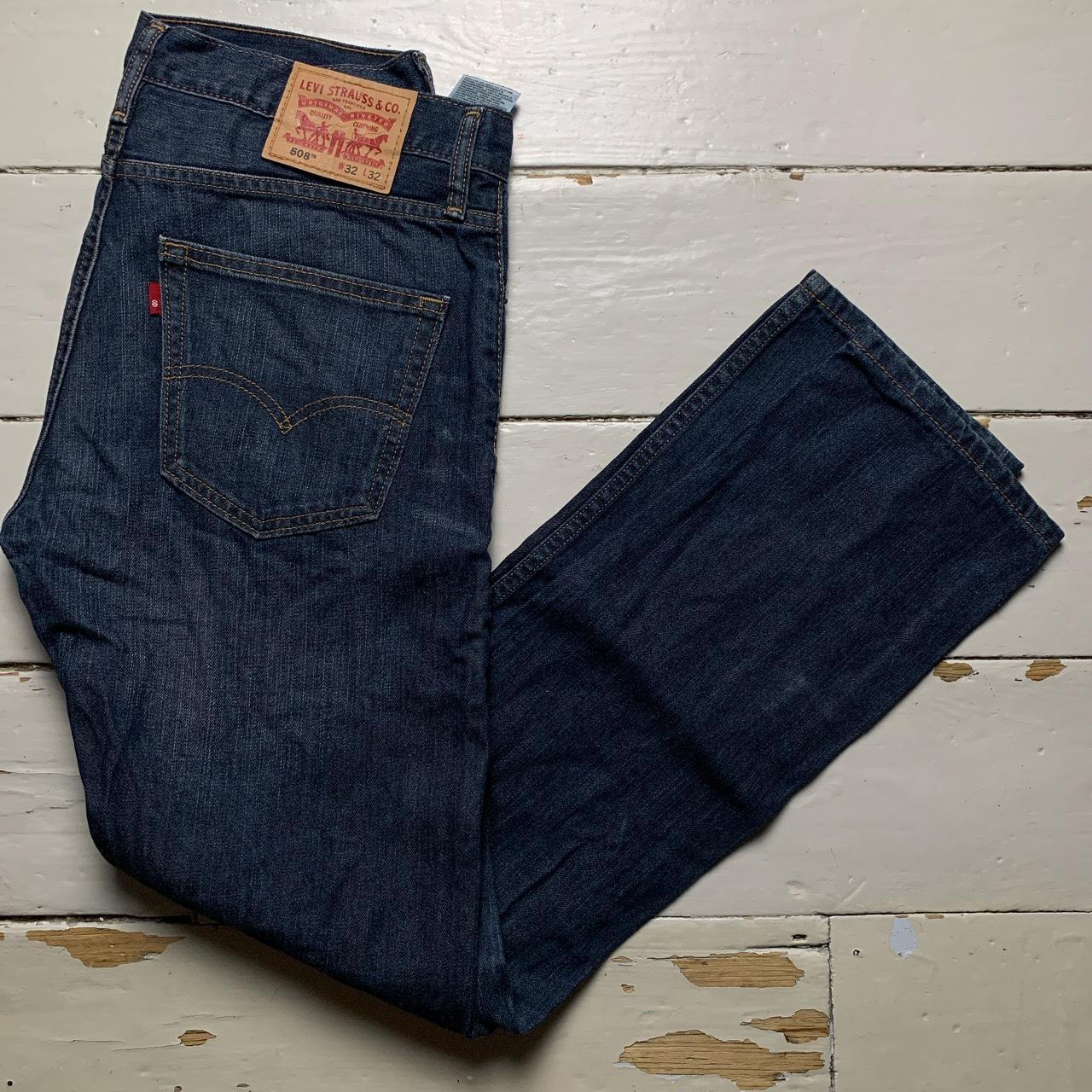 Levis 508 Vintage Navy Jeans