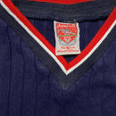 Arsenal Gunners Vintage 90’s V Neck Navy and Red Jumper (XL)