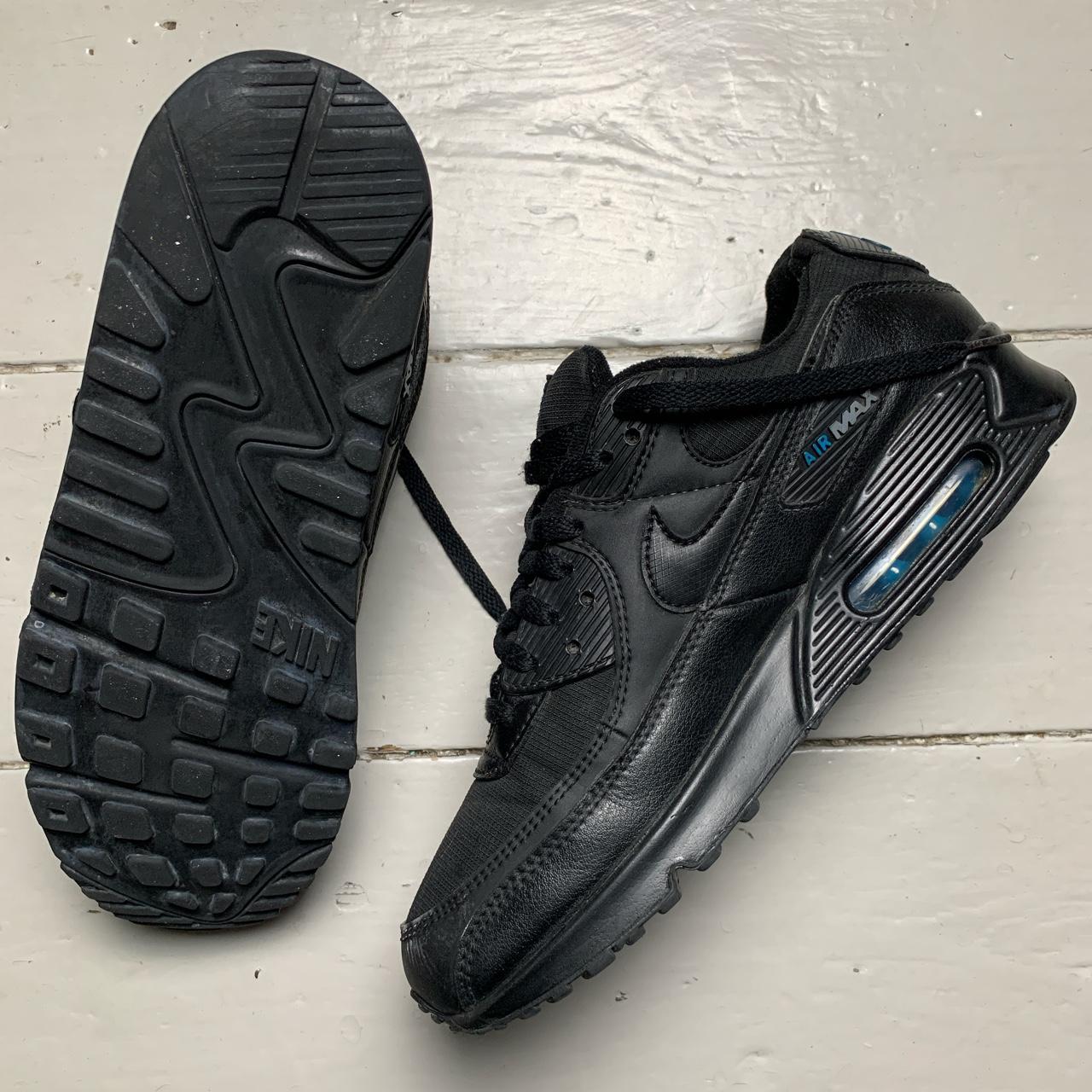 Nike Air Max 90 Black and Blue