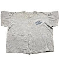 Flyin Fish Cropped Womens Grey Oversized T Shirt (L)