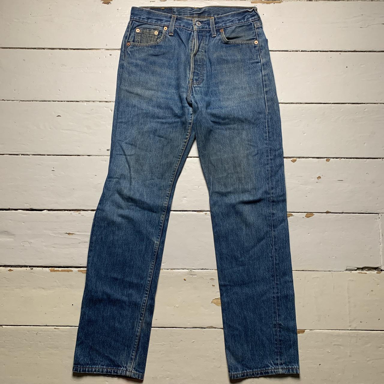 Levis Navy Vintage 501 Baggy Jeans