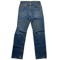 Levis Navy Vintage 501 Baggy Jeans (30W)