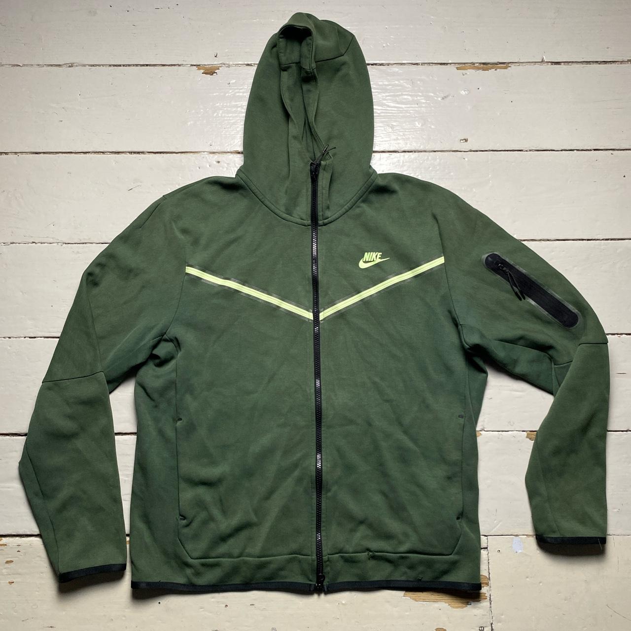 Nike Tech Fleece New Season Green Hoodie