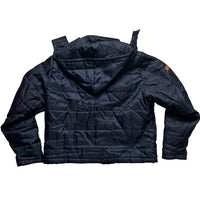 Arsenal Vintage Navy and Red Puffer Jacket (S)