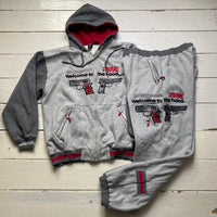 Arme USA Welcome to the Hood Vintage Gun GTA Style Tracksuit