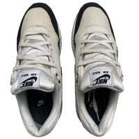 Nike Air Max 1 Womens White and Black (UK 8)