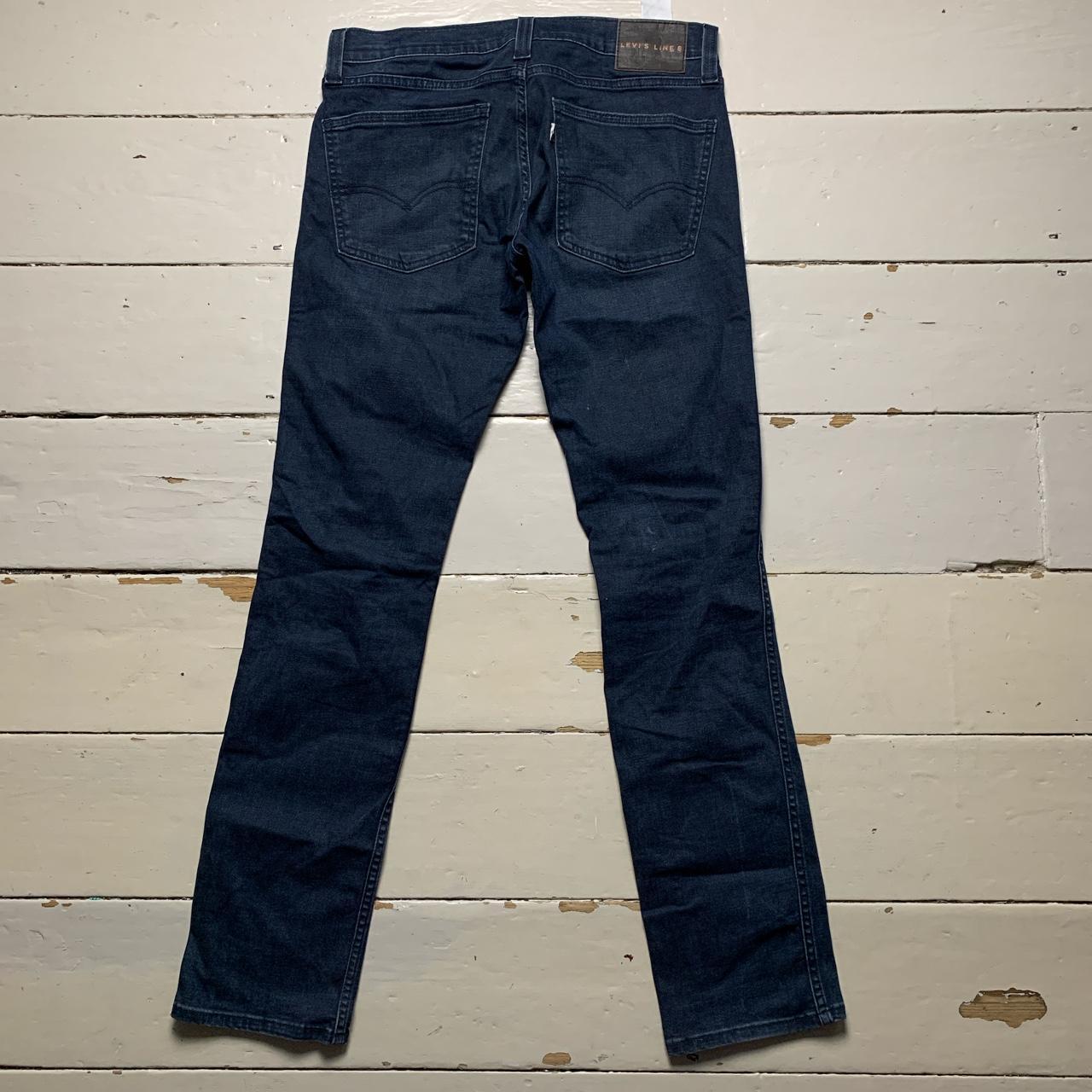 Levis Line 8 Dark Navy Slim Jeans