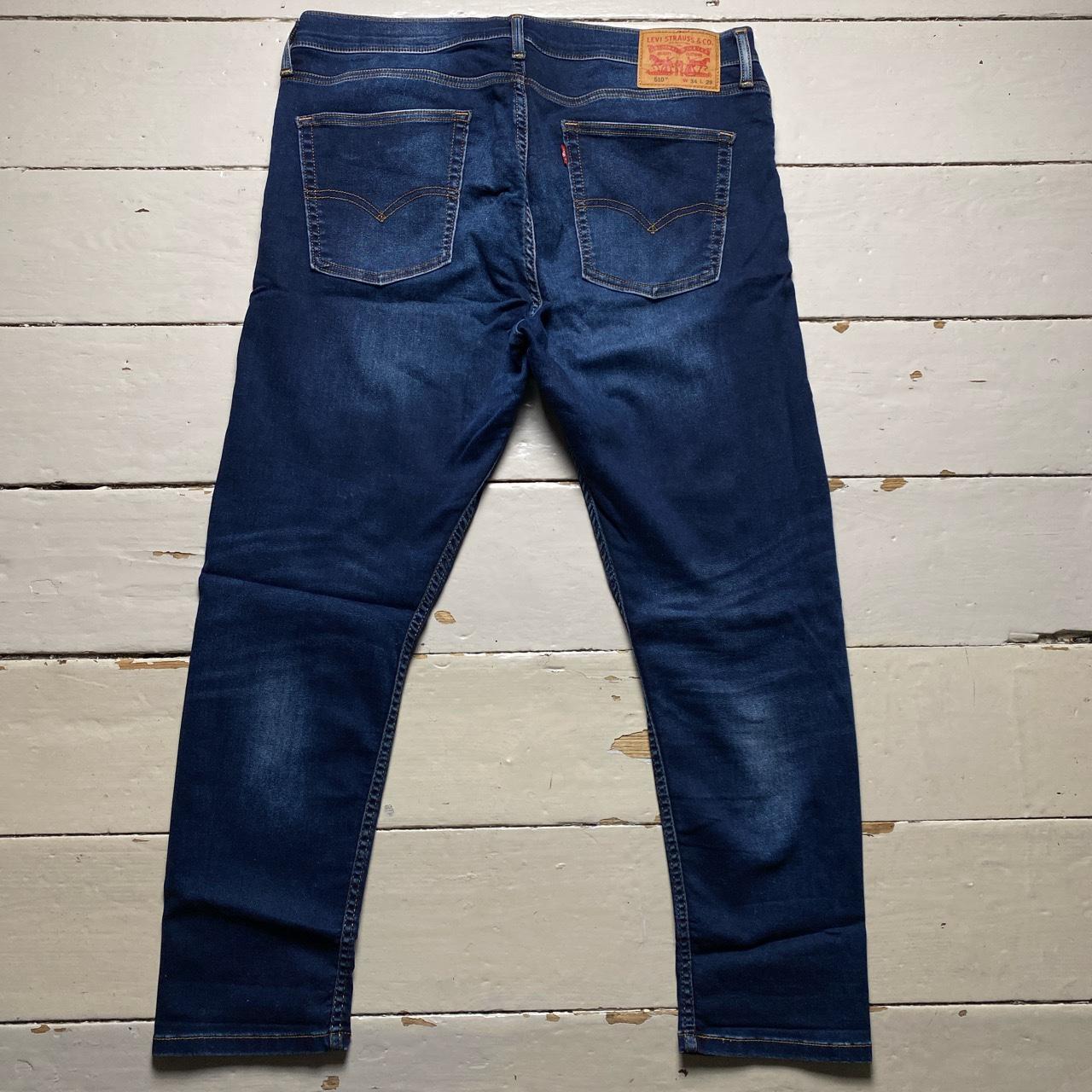 Levis 510 Navy Slim Jeans