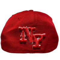 New York Vintage Red Fitted Cap