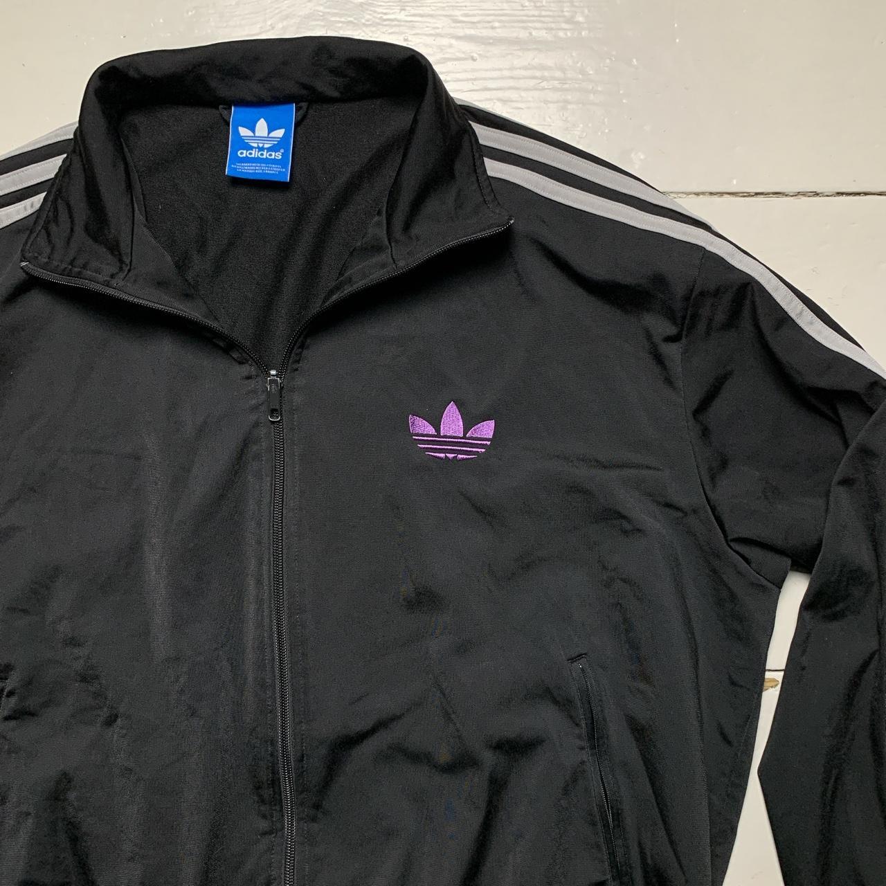 Adidas Originals SST Black Purple and Grey Jacket