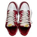 Nike Dunk Gym Red and White (UK 7.5)