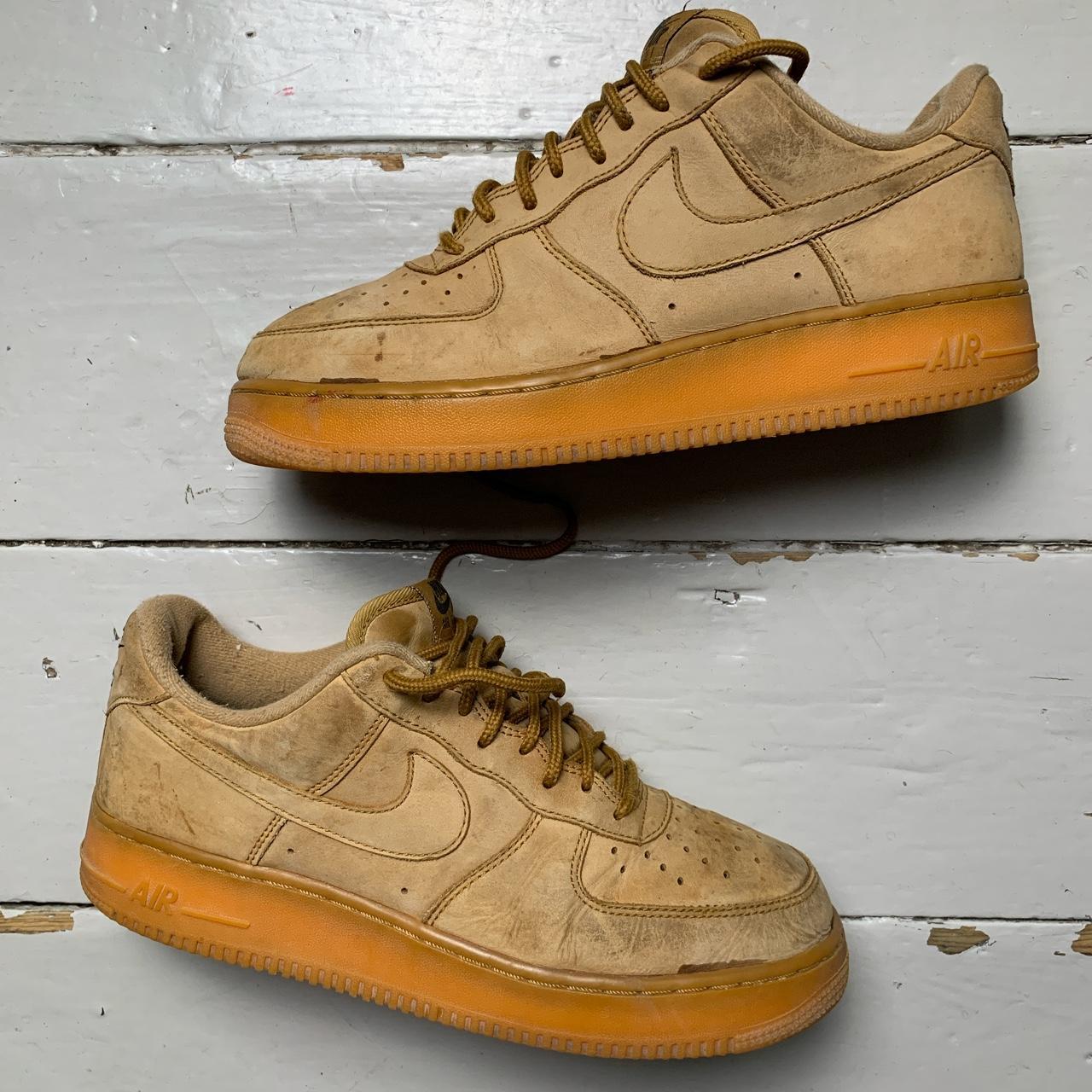 Nike Air Force 1 Wheat Nubuck Timb