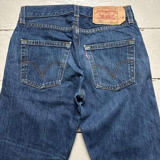 Levis 501 Navy Jeans