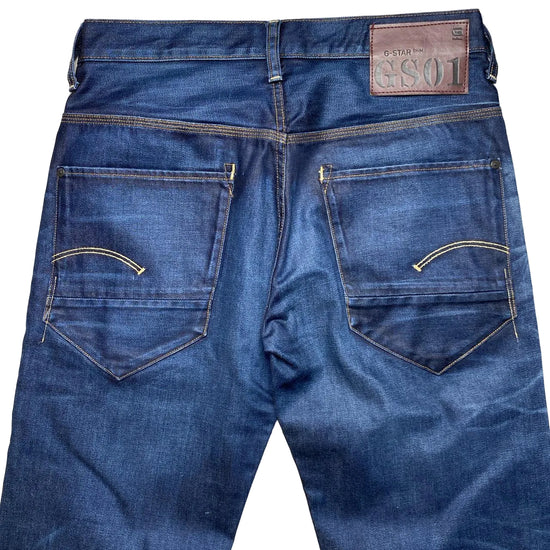 G Star Dark Navy Baggy Jeans (32W)