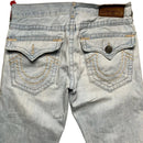 True Religion Ricky Super T Light Blue Jeans (30W)