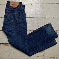 Levis 501 Vintage Navy Jeans