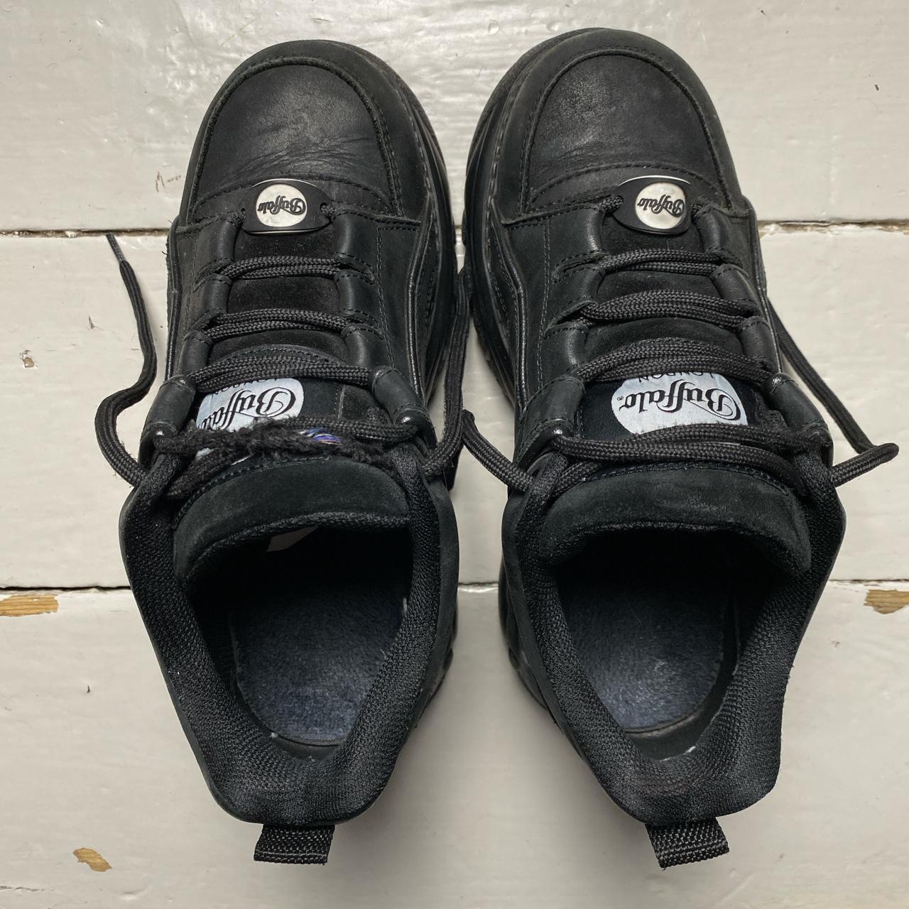 Buffalo London Black Mosh Shoes