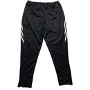 Adidas Black and White Slim Fit Trackpant Bottoms (XL)
