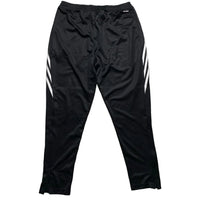 Adidas Black and White Slim Fit Trackpant Bottoms (XL)