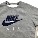 Nike Air Vintage Grey and Navy Jumper (M)