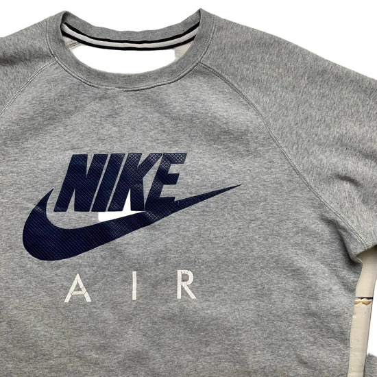 Nike Air Vintage Grey and Navy Jumper (M)