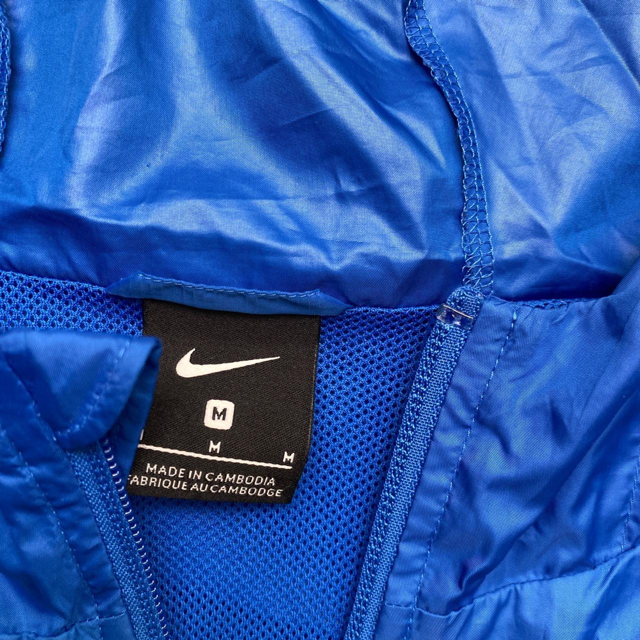 Nike Blue Windbreaker Jacket